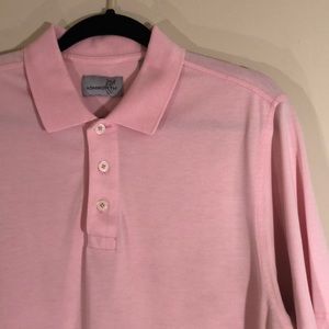 Pink Ashworth Golf Shirt Size M